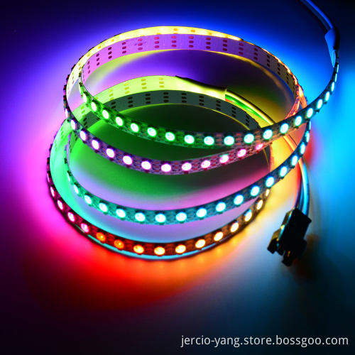 SK6812 built-in IC, 5050RGB phantom lamp double signal transmission, compatible with APA102, adhesive waterproof